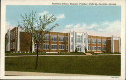 Training School, Emporia Teachers College Postcard