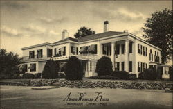 Abner Wheeler House Framingham, MA Postcard Postcard