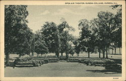 Open-Air Theater, Eureka College Postcard