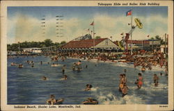 Indiana Beach, Shafer Lake Monticello, IN Postcard Postcard