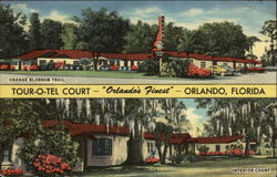 Tour-O-Tel Court Orlando, FL Postcard Postcard