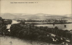 View from Mountain Top Postcard