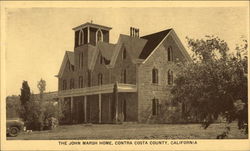 The John Marsh Home Postcard