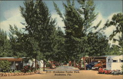 Bradenton Trailer Park Postcard