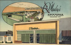 O'Mealey's Cafeteria Oklahoma City, OK Postcard Postcard