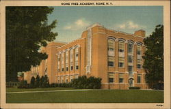 Rome Free Academy New York Postcard Postcard