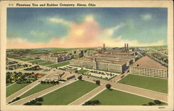 Firestone Tire and Rubber Company Postcard