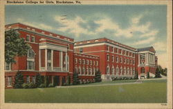 Blackstone College for Girls Postcard