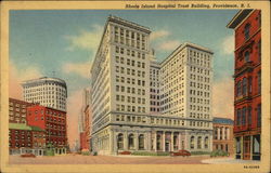 Rhode Island Hospital Trust Building Postcard