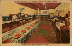 Metropolitan Grill Miami, FL Postcard Postcard