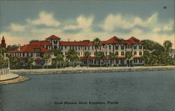 Hotel Monson St. Augustine, FL Postcard Postcard