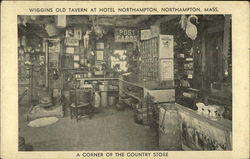 Wiggins Old Tavern at Hotel Northhampton Postcard