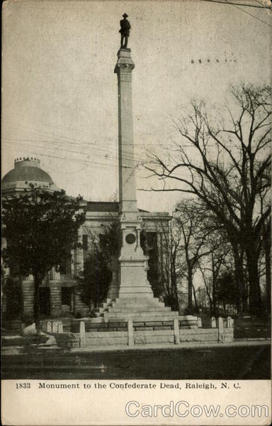 Monument To The Confederate Dead Raleigh, Nc