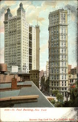 St. Paul Building New York, NY Postcard Postcard