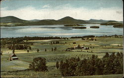 Memphremagog from Morrill Hill Postcard