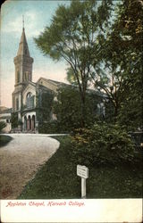 Appleton Chapel, Harvard College Postcard