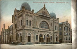 Philadelphia Baptist Temple Postcard