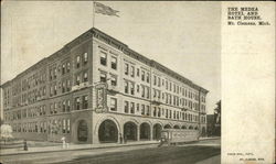 The Medea Hotel and Bath House Postcard