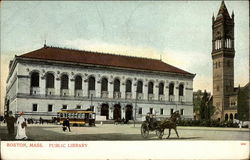 Public Library Postcard