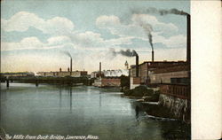 The Mills from Duck Bridge Postcard