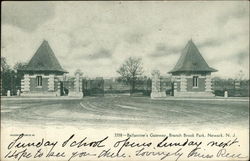 Ballantine's Gateway, Branch Brook Park Postcard