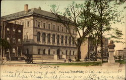 Public Library Postcard