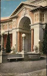 Entrance, Palace of LIberal Arts San Francisco, CA 1915 Panama-Pacific Exposition Postcard Postcard