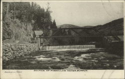 Source of Missoula's Water Supply Postcard