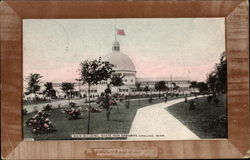 Main Building, State Fair Grounds, Hamline Postcard