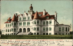 Administration Building, University of Washington Postcard