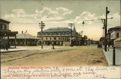 Broadway Looking West Postcard