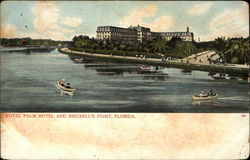 Royal Palm Hotel and Brickell's Point Postcard