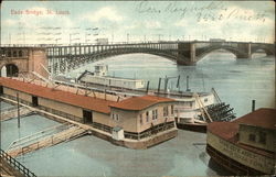 East Bridge St. Louis, MO Postcard Postcard