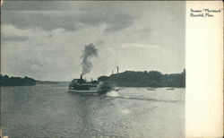 Steamer "Merrimack" Postcard