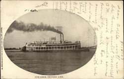 Steamer Peters Lee Riverboats Postcard Postcard