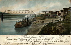 Ohio River Postcard