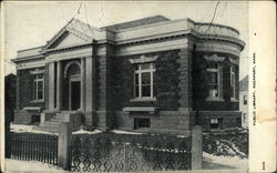 Public Library Postcard