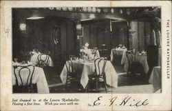 The Louvre Rathskeller Postcard