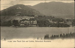 Lake Placid Club and Cobble Postcard