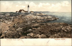 Portland Head Light Postcard