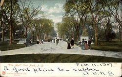 "The Mall" Cent. Park New York, NY Postcard Postcard