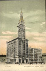 Montgomery, Ward and Co. Building Postcard