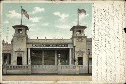 Scenic Railway, The White City Chicago, IL Postcard Postcard