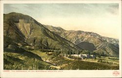 The Arrowhead on San Bernardino Mountain Postcard