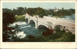 Luna Island Bridge Postcard