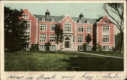 The Rockefeller Hall, Vassar College Postcard