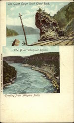 Greetings from Niagara Falls Postcard