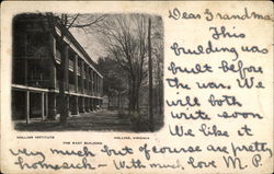 Holland Institute, The East Building Hollins, VA Postcard Postcard