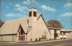 First Lutheran Church Amery, WI Postcard Postcard