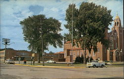 Assumption of the Blessed Virgin Mary Catholic CHurch Pulaski, WI Postcard Postcard